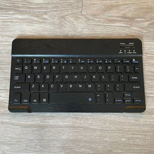 10 Inch Ultrathin (4mm) Wireless Bluetooth Keyboard for iPad Samsung Tablet